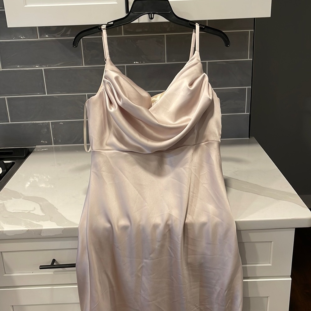 Revelry Skye Dress - 702 Soft Champagne Color
